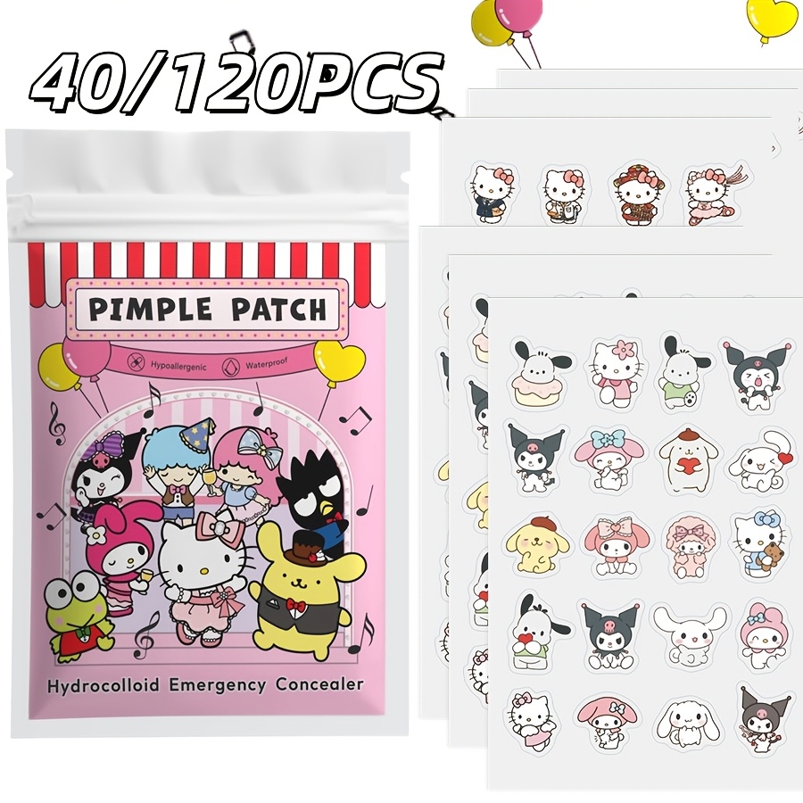 Hydrocolloid Acne Patch - 40/120 stuks Hello Kitty acnepleister, hydrogel