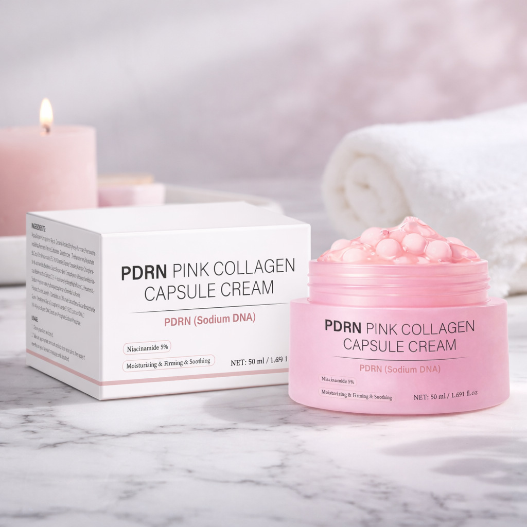 Skincare Glowing - 50ml Collageen Capsule Crème Voor Gezicht