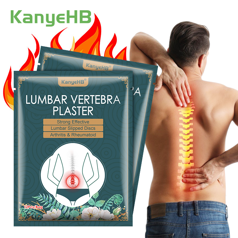 Skincare Herbal - 12/48PCS Taille Heet kompres Wegwerp kruidenverzorgingsstickers