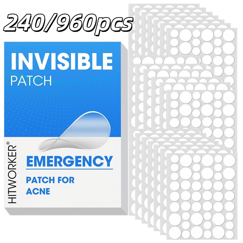 Hydrocolloid Acne Patch - Hydrocolloïde acnepleisters (240/960 pleisters per verpakking)