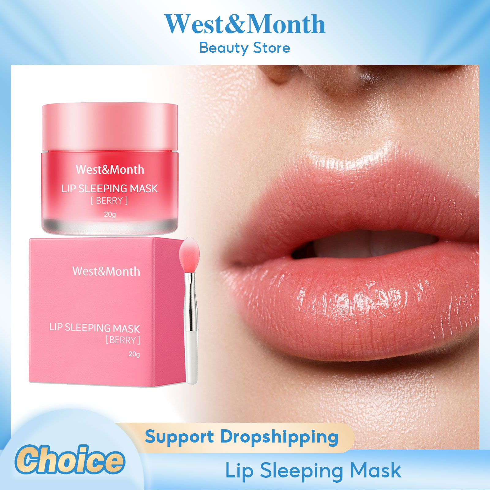 Skincare Korea - Slapen Lipmasker Anti-Schrale Mollige Exfoliërende Voeden