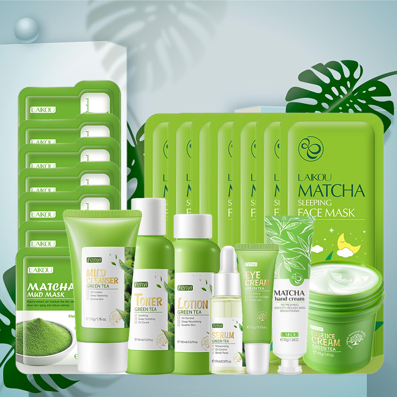 Groene Thee Huidverzorgingsset - Skincare Korea recensie en prijs