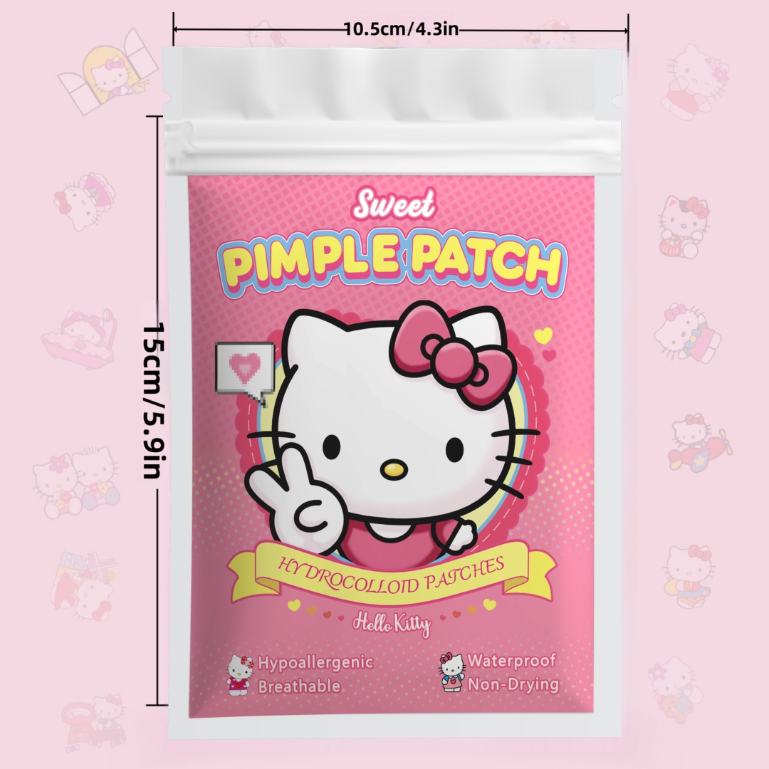 48/120PCS hello kitty acneplei - Hydrocolloid Acne Patch recensie en prijs