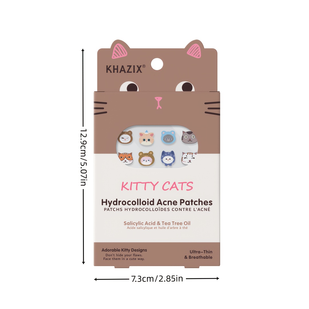 120 STKS Cartoon Kat Puistje P - Hydrocolloid Acne Patch recensie en prijs