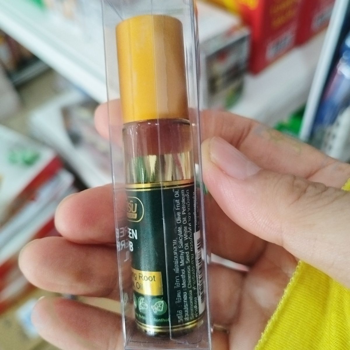 Thaise Munt Ginseng Roll-on Kr - Skincare Herbal recensie en prijs