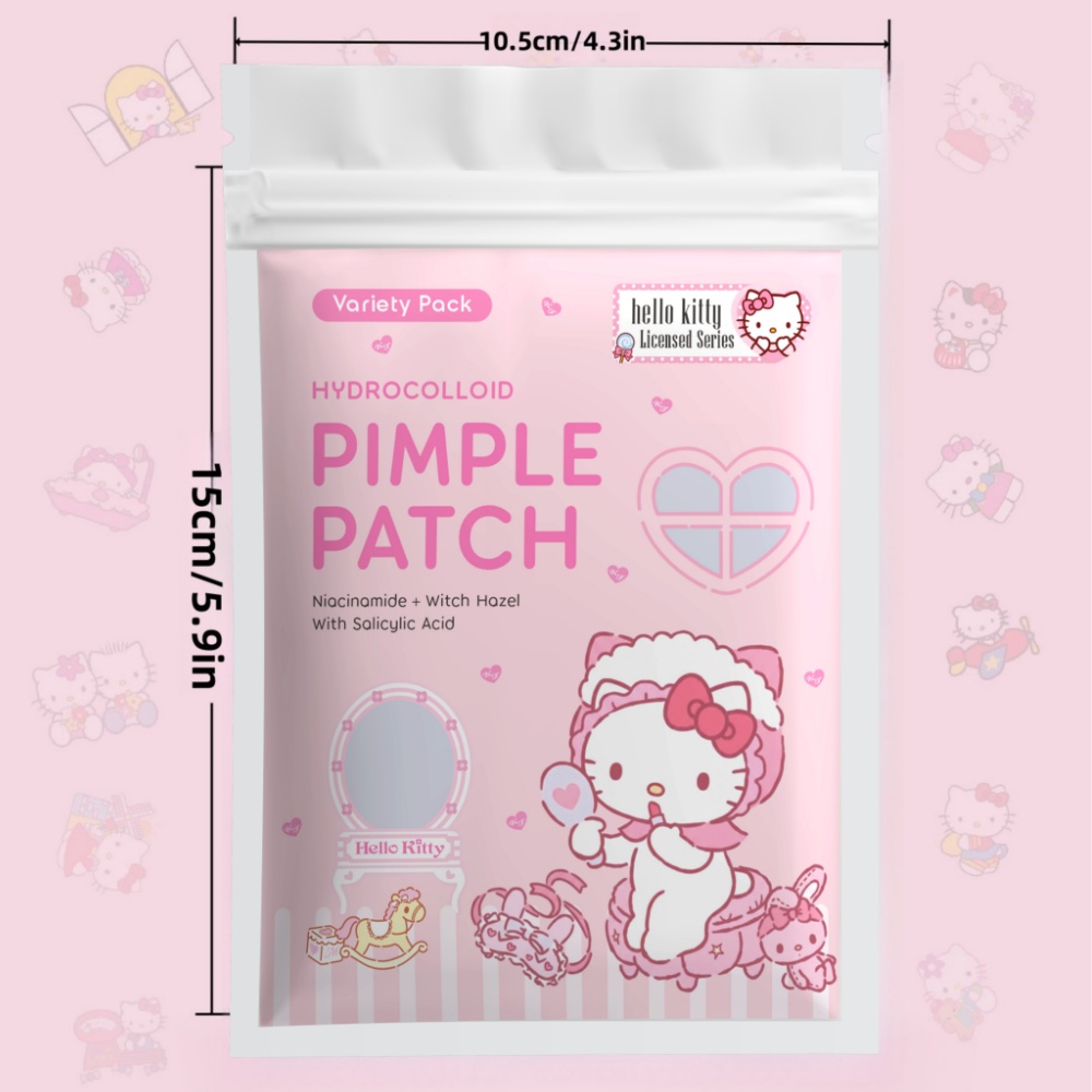24/72 stuks Hello Kitty Hydroc - Hydrocolloid Acne Patch recensie en prijs