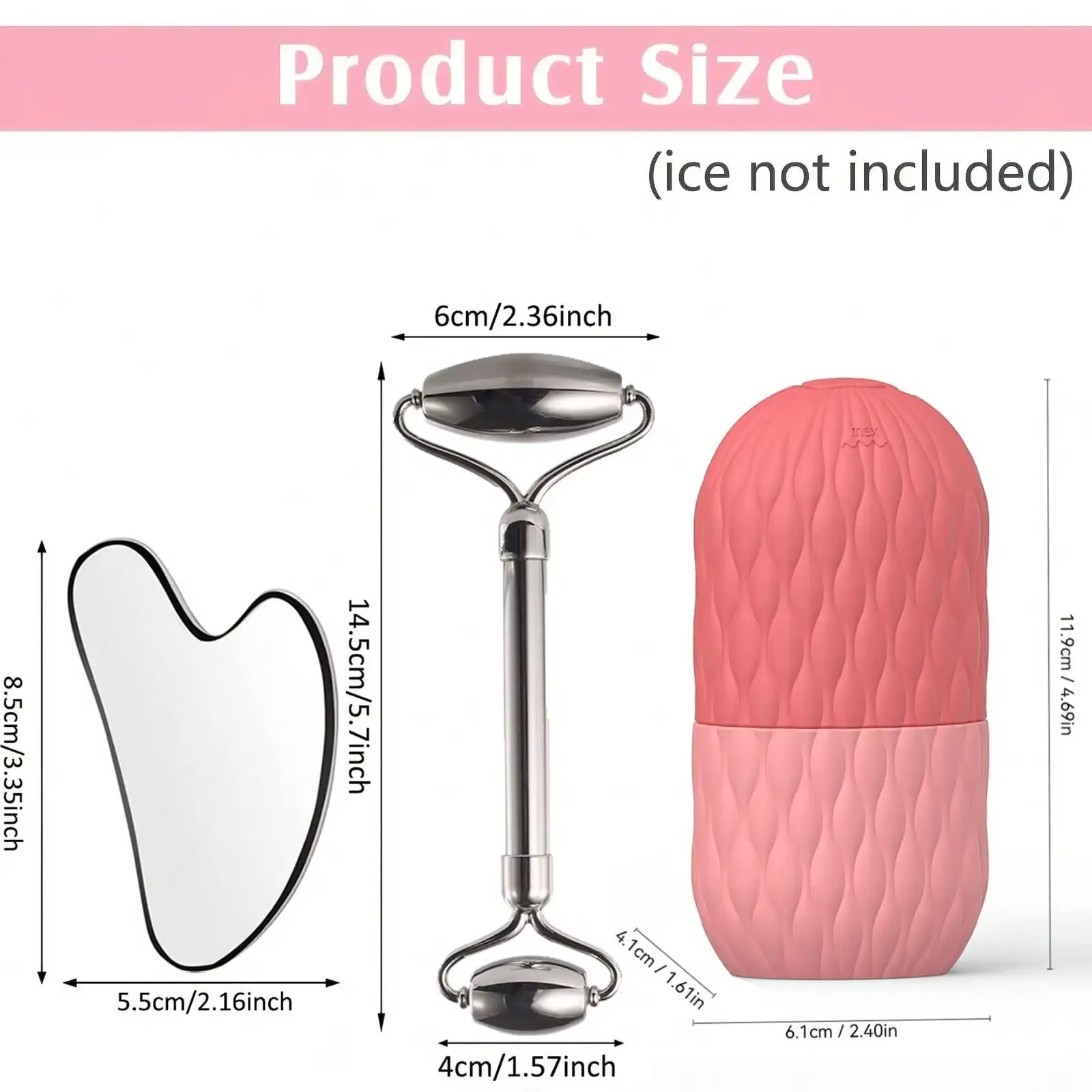 IJsroller & RVS Gua Sha set vo - Skincare Glowing recensie en prijs
